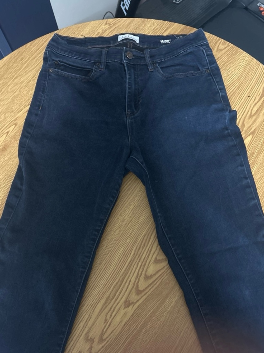 Nicole Miller Women's Skinny Jeans - Dark Blue